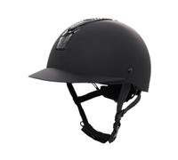 LIXSAZSE Casque de Cyclisme Confortable pour vélo de Route et équipement d'équitation. Ce Casque d'équitation est conçu avec des Trous Ventilation pour réduire la résistance au Vent, Noir, S