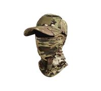 LIXSAZSE Casquettes de Baseball pour Hommes et Femmes | Capuche de Visage, Chapeau Cyclisme pour Hommes et Femmes, Chapeaux Soleil d'été, Couverture Visages Camouflage, Casquette Sport, Type 2