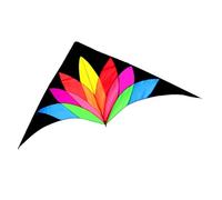 LIXSAZSE Cerf-Volant Actif Fly Kite, cerf-Volant câlin Multicolore, idéal pour Les activités de Plein air dans Le Jardin pour Adultes. cerf-Volant câlin Delta