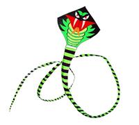 LIXSAZSE Cerf-Volant en Forme de Serpent pour l'extérieur, Longue Queue, Jouets en Ligne avec poignée, Jouet en Tissu pour Enfants, Sport, pour Bonne pelouse, 16M