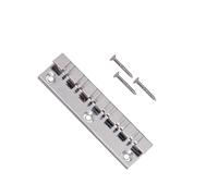 LIXSAZSE Chevalet de guitare en laiton durable, facile à assembler avec un système de fixation pour cordes et un accessoire harpe fixe, spécialement conçu pour la guitare électrique.