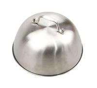 LIXSAZSE Cloche de cuisson en acier inoxydable pour faire fondre le fromage. Conçue pour griller le gibier avec du fromage fondu, Pour elle crée un environnement de four permettant concentrer