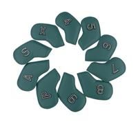 LIXSAZSE Clubs de Fer de Golf avec Style avec, Vert foncé, 8.5 x 16.5 cm