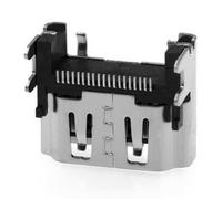 LIXSAZSE Console de jeu à résolution 4K Ports compatibles Consoles de prises vidéo jeu Accessoires d'interface réparation Pièces rechange