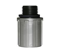 LIXSAZSE Corps de Roue Libre pour vélo avec roulements. Unité de Roue Libre pour Une Rotation Fluide du Volant Moteur. Roulements étanches Haute résistance, Argent 8S 9S 10S