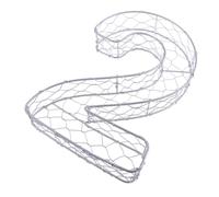 LIXSAZSE Couronne Suspendue en Fil métallique, Facile à Suspendre n'importe où pour la décoration, jardinière en métal, Support pour Plantes Plafond, Cadre Fer, Couronne numérotée, Pot pour