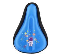 LIXSAZSE Coussin de de vélo pour Enfants avec revêtement extérieur imperméable protégeant la de la Pluie et pour assurant des balades agréables même par Temps Humide, Bleu, S