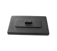 LIXSAZSE Couvercle supérieur de sorbetière, couvercle du bac à ingrédients, compatibilité des couvercles de machines à glace, accessoire indispensable, bol congélateur, housse anti-poussière,