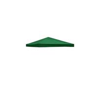 LIXSAZSE Couverture supérieure de l'auvent Composant de Toit de Tente de Camping en Plein air Pièces de revêtement imperméables Accessoire de Remplacement Beige à Deux Niveaux, Vert foncé/Simple