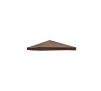 LIXSAZSE Couverture supérieure de l'auvent Composant de Toit de Tente de Camping en Plein air Pièces de revêtement imperméables Accessoire de Remplacement Beige à Deux Niveaux, Café/Célibataire