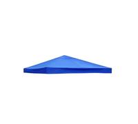 LIXSAZSE Couverture supérieure de l'auvent Composant de Toit de Tente de Camping en Plein air Pièces de revêtement imperméables Accessoire de Remplacement Beige à Deux Niveaux, Bleu/Simple