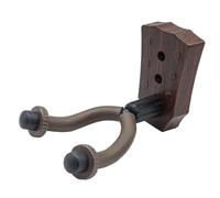 LIXSAZSE Crochet mural innovant et élégant pour guitare, compatible avec les guitares électriques et acoustiques à cordes. Support en métal, Noir Marron, Type de ballade
