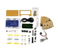 LIXSAZSE Décoder le code Morse sans effort avec le kit de production électronique DIY peut décoder code Morse et dispose également d'une transmission, Pièces avec clavier