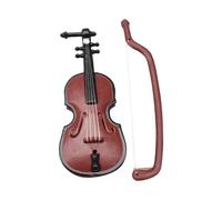 LIXSAZSE Décoration de Salle de Musique avec Saxophone et Violon : stimule l'imagination grâce à Une Collection d'accessoires Miniatures musicaux réalistes pour Maison poupée. Accessoire idéal pour