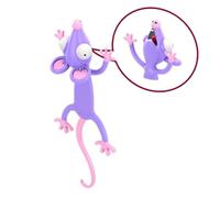 LIXSAZSE Découvrez la Pour joie de lire avec ces marque-pages d'animaux de dessin animé 3D mignons et imperméables en PVC, marque-pages d'animaux écrasés mignons, Tapez 4