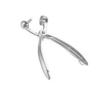 LIXSAZSE Dénoyauteur de cerises et d'olives ergonomique, conçu pour une prise en main et un rangement faciles. Permet de dénoyauter sans effort les poires, les jujubes et cerises.