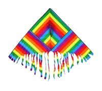 LIXSAZSE Dessin animé Arc-en-Ciel cerf-Volant Longue Queue fête d'anniversaire décoration réutilisable drôle Sports de Plein air Jouet Enfants Enfants, Type9