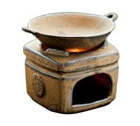 LIXSAZSE Diffuseur d'huiles essentielles durable pour chambre, yoga, spa, apportant une touche d'élégance à votre intérieur bureau. Chauffe-cires pour huiles essentielles, StyleC