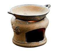 LIXSAZSE Diffuseur d'huiles essentielles durable pour chambre, yoga, spa, apportant une touche d'élégance à votre intérieur bureau. Chauffe-cires pour huiles essentielles, Modèle A