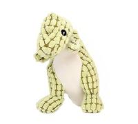 LIXSAZSE Dinosaure Artificiel résistant pour aux morsures réutilisable Longue durée Jouet molaire réaliste léger Jouet à mâcher os Chiot, Vert Clair