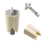 LIXSAZSE Dissolvant nucléaire de piment essentiel de cuisson propre pour un carottage outil d'élimination nucléaire légumes ABS et noyaux carottier, Beige