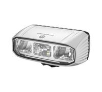 LIXSAZSE Éclairage de vélo Haute Performance pour des Conditions de Route claires Éclairage vélo ABS Éclairage Facile à Installer, Blanc, Trois Perles Lampe