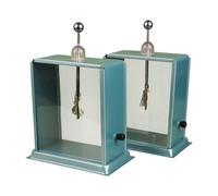 LIXSAZSE Électroscope éducatif en Aluminium pour expérience de Physique, Outil Essentiel Compact et fiable pour Les environnements d'apprentissage, expérience électrostatique, Gadgets de Physique,