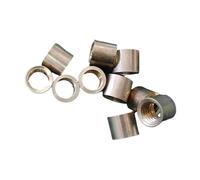 LIXSAZSE Embouts de Queue de Billard - Pièces Rechange Robustes, compactes et légères - Accessoires pour Une expérience Jeu optimale - Embouts Queue Billard, Doré, 9.5 mm