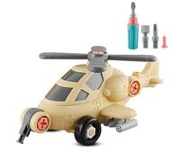 LIXSAZSE Enfants assemblés Jouets en Plastique Grands modèles de détachables Outils éducatifs de Plein air Tournevis Filles présentes, N°03