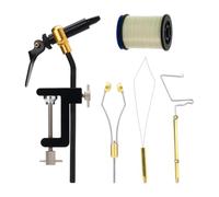 LIXSAZSE Enfile- à Disque - Accessoires de pêche à la Mouche - Outils utiles pour Le Montage de Mouches - Enrichir l'expérience de pêche pour Tous Les passionnés - Porte-, Blanc