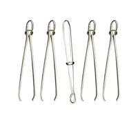 LIXSAZSE Enfile-fil élastique, outil de couture facile à utiliser, pinces, pinces à épiler, pince laine, pince pour cordons et rubans, accessoires pour enfiler les cordons de serrage.