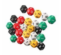 LIXSAZSE Ensemble de 25 dés polyédriques pour des Jeux de société améliorés. Comprend des dés D12 élégants pour soirées Entre Amis. Coffret Jeux polyédriques, idéal comme Cadeau
