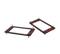 LIXSAZSE Ensemble de deux anneaux de Pour micro fonctionnels pour guitare électrique, conçus pour un son plat. Kit de montage pour guitare électrique. Accessoires et pièces