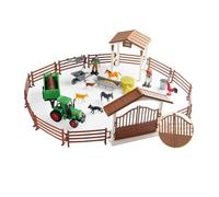 LIXSAZSE Ensemble de Jeu Écurie avec Figurines - Jouet de Ferme - Activités ludiques et inspirantes Tout en découvrant la Vie à la Ferme - Ensemble de Jeu, StyleB