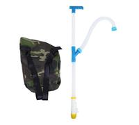 LIXSAZSE Épandeur fiable, distributeur à , pulvérisateur de jardin portatif, épandeur à diffusion durable, sac agricole prêt l'emploi, sac portable pour l'extérieur , PVC , Tube de 90 cm