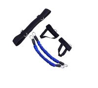 LIXSAZSE Équipement de musculation des jambes, kit de bandes de résistance pour exercices de force et d'agilité, entraînement MMA et fitness, kit de bandes de résistance pour