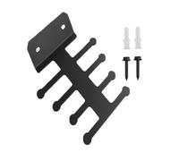 LIXSAZSE Étagère de rangement polyvalente, support de rangement pour la maison, cordes à sauter, élastiques résistance, support mural robuste en métal.