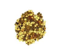 LIXSAZSE Étoiles Table Confettis Mariage Étoile Dispersion Décoration De Noël Sparkle Table Sprinkles Toute Célébration Accessoires De Partie Dispersion Étoile À Cinq Branches, Or, 6mm