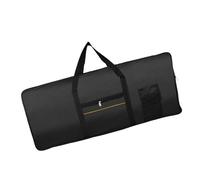 LIXSAZSE Étui de pour clavier électronique avec poches souples et de rangement Musiciens recherchant en voyage Le sac pour clavier à 88 touches est conçu pour une portabilité