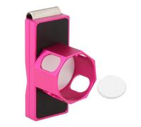 LIXSAZSE Étui de Rangement octogonal fiable pour Craie de Billard, pour assurant Une Conservation optimale de la Craie Propre et prête à l'emploi pour Chaque Partie. Boîte, Rose, 6.2 x 3 x 3.35 cm