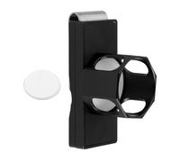 LIXSAZSE Étui de Rangement octogonal fiable pour Craie de Billard, pour assurant Une Conservation optimale de la Craie Propre et prête à l'emploi pour Chaque Partie. Boîte, Noir, 6.2 x 3 x 3.35 cm