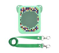 LIXSAZSE Étui en Silicone pour aux Couleurs Vives pour Bitzee accrocheur 1. Convient au Jouet interactif Bitzee pour Animal de Compagnie numérique. Gel de silice, Vert Clair
