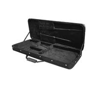 LIXSAZSE Étui rigide pour guitares électriques standard, portable et élégant, offrant une optimale à votre précieux instrument.