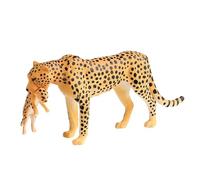 LIXSAZSE Figurines réalistes de léopard, Jouet Polyvalent, décoration, Jeu éducatif pour Enfants et Cadeau d'anniversaire. Ensemble de Figurines léopard.