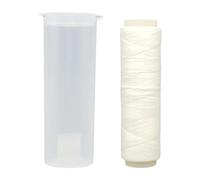 LIXSAZSE Fil de pêche élastique, Accessoires de pêche, Fil élastique en Nylon léger et Facile à Utiliser par pour Tous Les Temps, Blanc, 0.25 mm 100 m