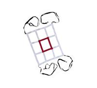 LIXSAZSE Filet de Baseball/Softball pour l'entraînement au Lancer, idéal pour Les Joueurs souhaitant perfectionner Leurs compétences, utilisable Aussi Bien en intérieur qu'en, 9 Trous