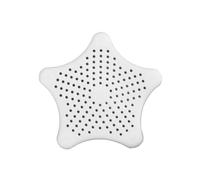 LIXSAZSE Filtre d'évier de Cuisine Facile à Nettoyer, Filtre de crépine d'évier Durable et Anti-colmatage, Bouchon de Gel de silice, Filtre à Air d'évier, Blanc