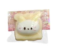 LIXSAZSE Fufu pour balles Anti-Stress Chat Mignon Toast Adorable Taba Fait à la Main pour Chat Patte Gel de silice pour