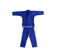 LIXSAZSE Gi de judo, kimono de jiu-jitsu, uniforme karaté, tenue d'entraînement exceptionnelle en coton léger et respirant pour les arts martiaux, Bleu, 170 cm