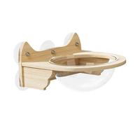 LIXSAZSE Hamac nid Douillet et spacieux pour Chaton, idéal pour Un ensoleillé d'intérieur et Un Couchage Confortable. Ce hamac nid Douillet est doté d'un siège Amovible pour Chat, Parfait pour se